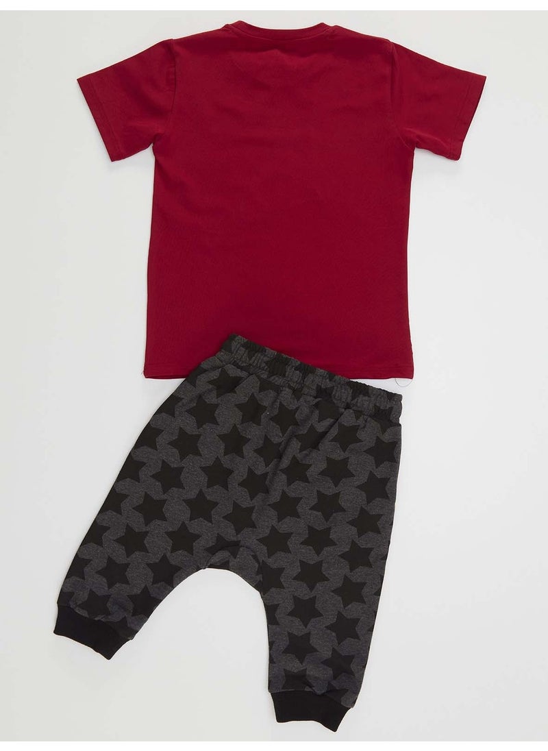 Pirate Rule Boy T-shirt Capri Shorts Set