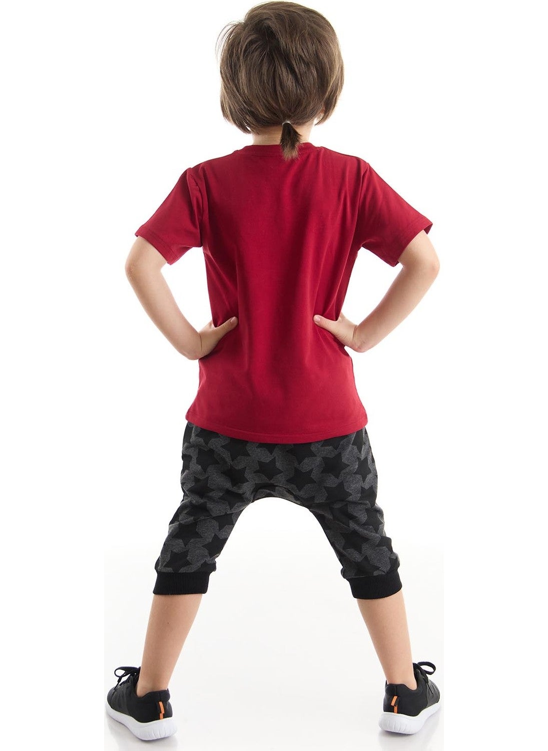 Pirate Rule Boy T-shirt Capri Shorts Set