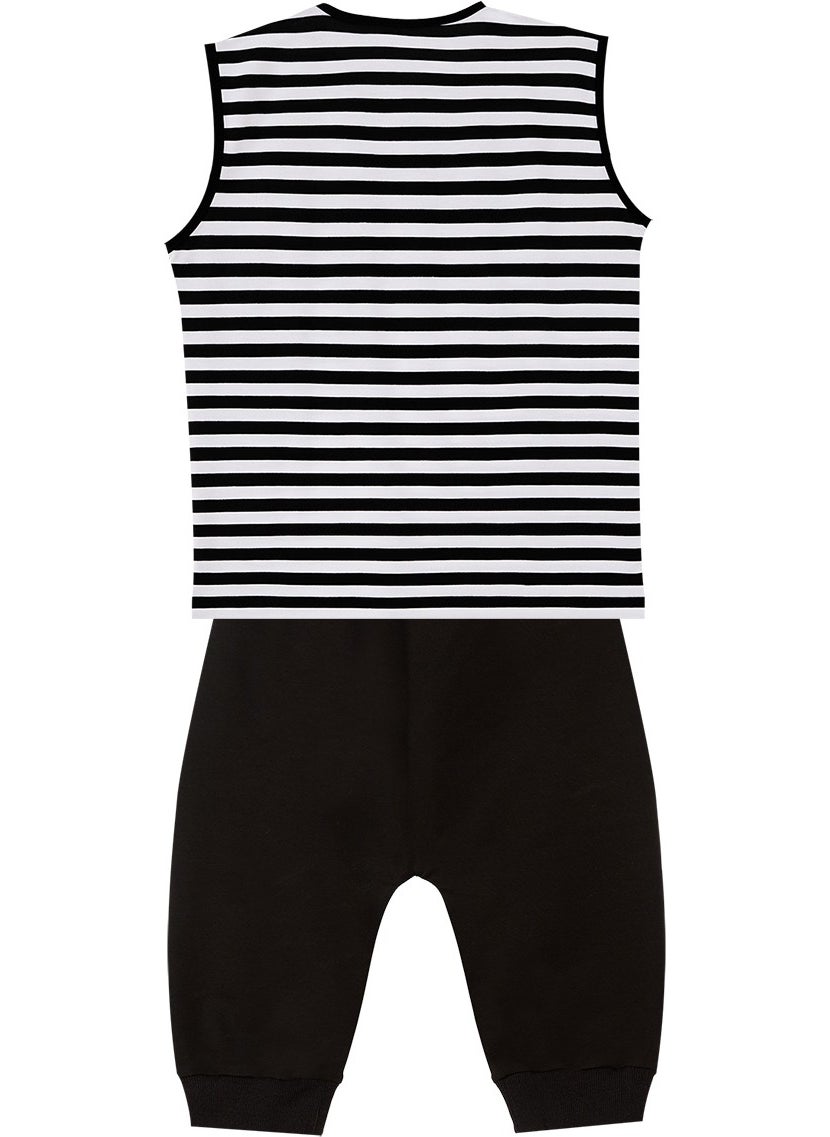 Skull Boy T-Shirt Capri Shorts Set