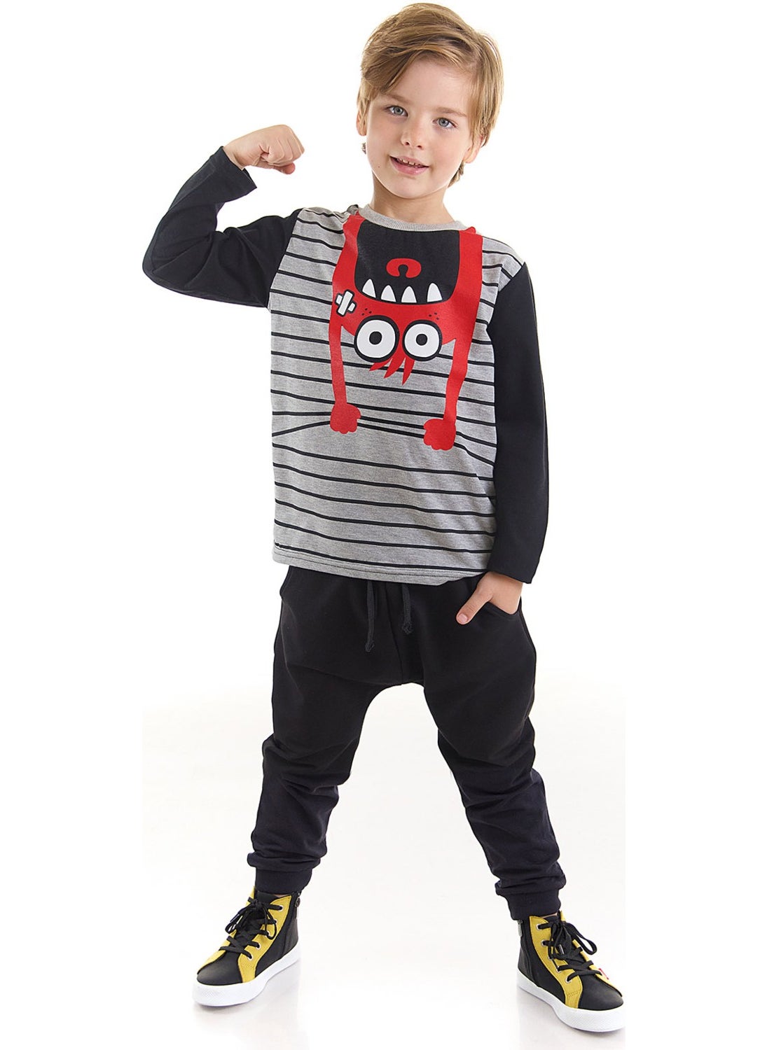 Hanging Monster Boy T-Shirt Pants Set