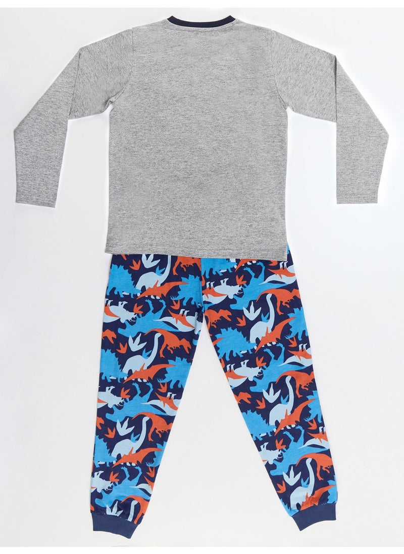 T-Rex Info Boy T-Shirt Trousers Set