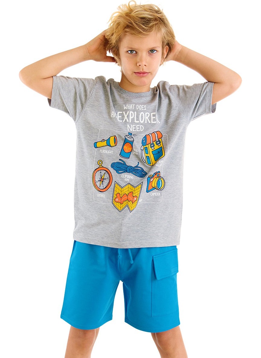 Explorer Boy T-Shirt Shorts Set