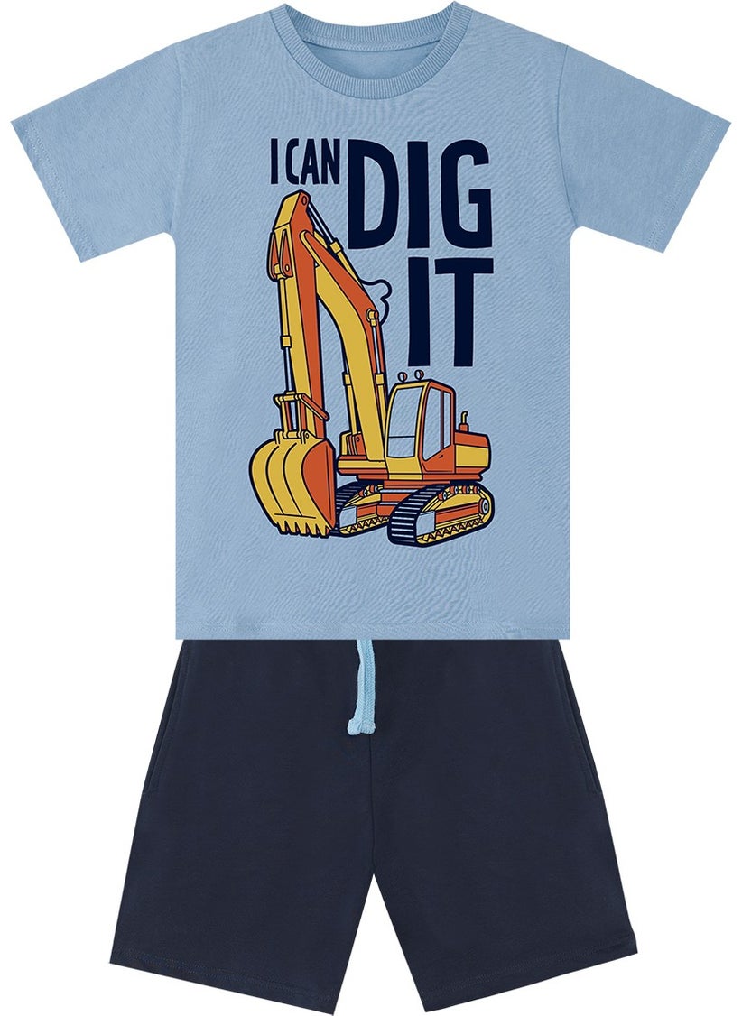 Bucket Here Boy T-Shirt Shorts Set