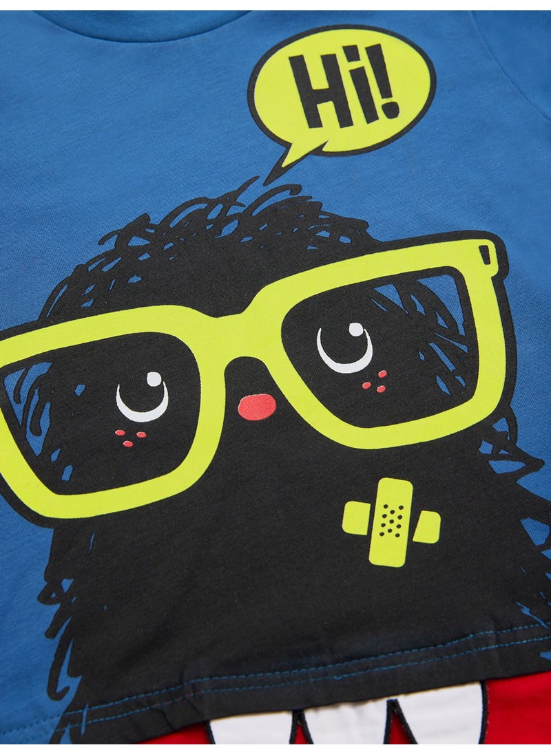 Hi Monster Boy T-Shirt Pants Set