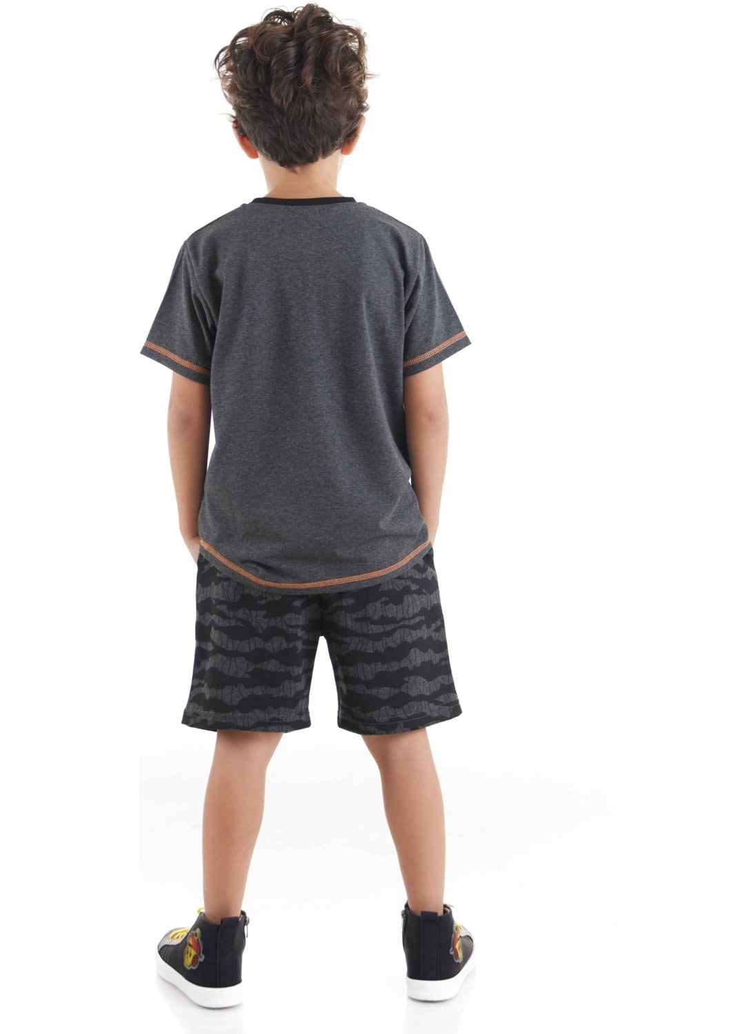 Aircraft Boy T-shirt Shorts Set