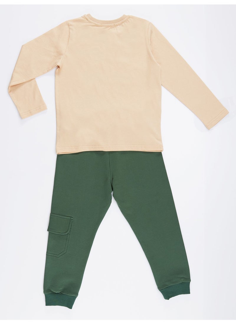 Up Dozer Boy Trouser Set