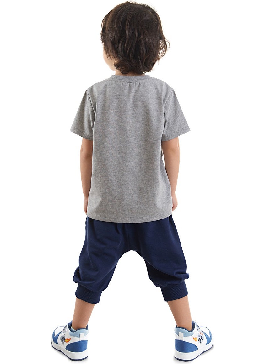 Sloth Boy T-shirt Capri Set