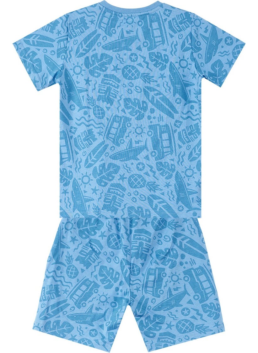 Shark Boy T-Shirt Shorts Set