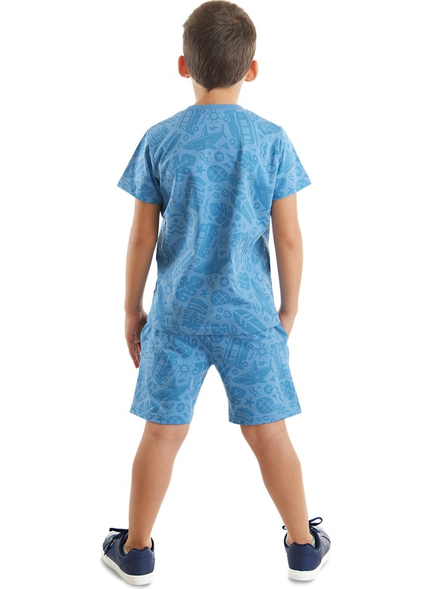 Shark Boy T-Shirt Shorts Set