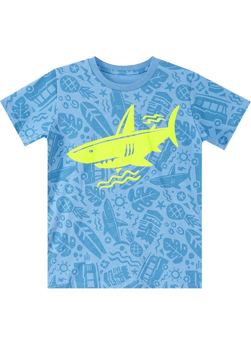Shark Boy T-Shirt Shorts Set