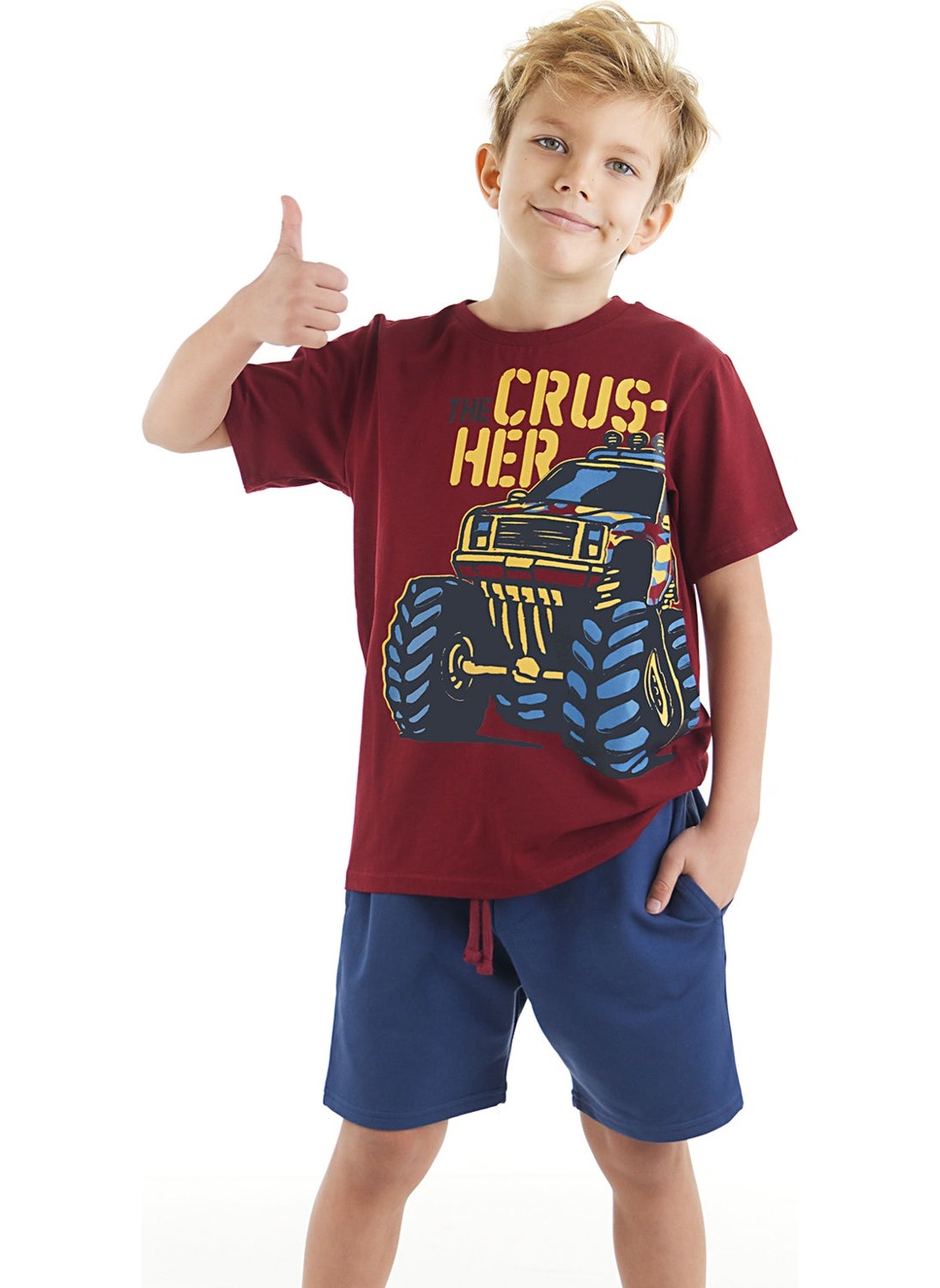 Crusher Boy T-shirt Shorts Set