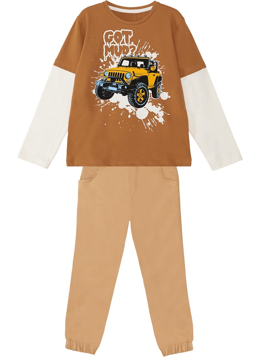 Boy Jeep Mood Trouser Set