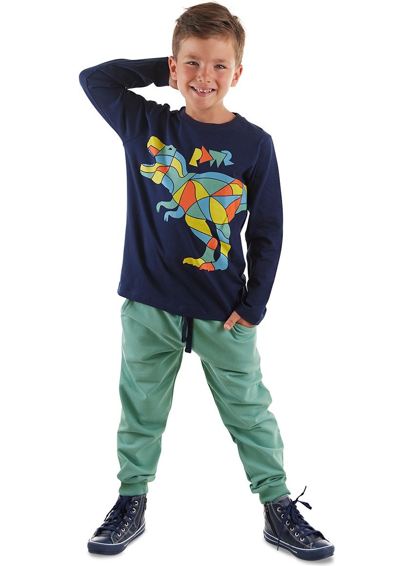 Dinosaur Boy T-Shirt Trousers Set