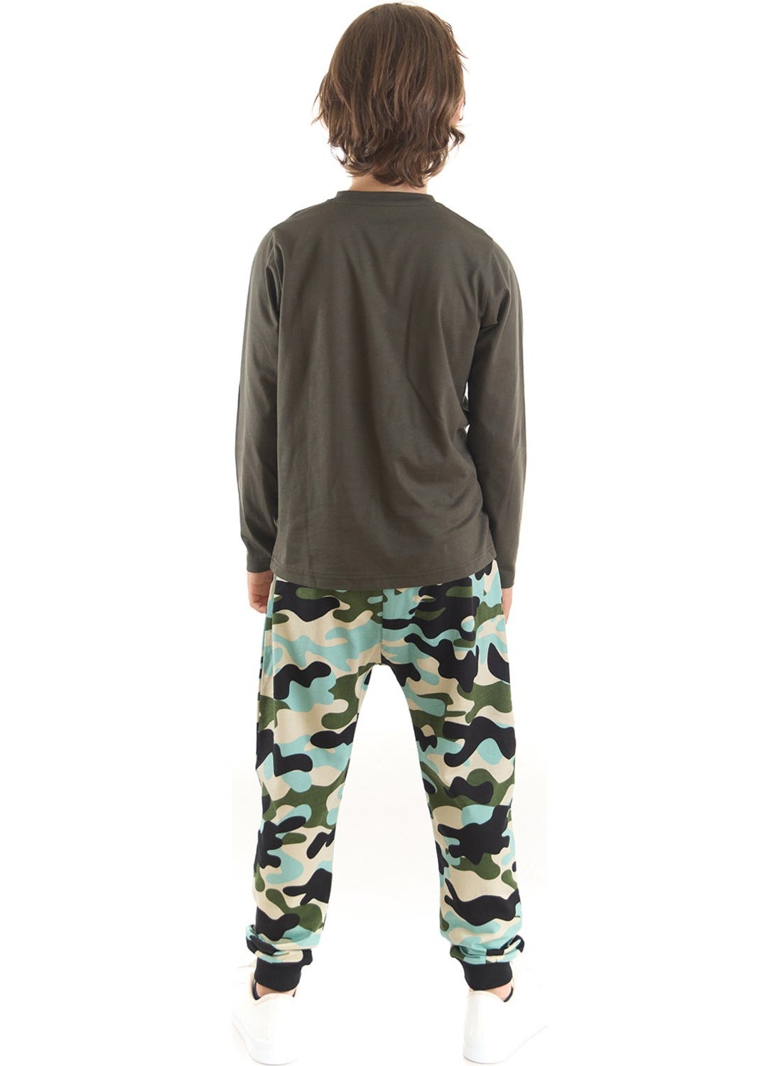 Camouflage Guitar Boy's Trouser Set