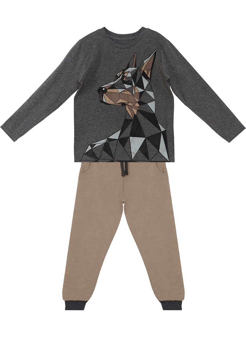 Doberman Boy T-Shirt Trousers Set