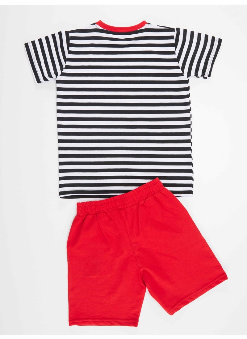 Wroom Boy T-shirt Shorts Set