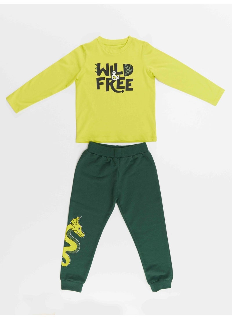 Dragon Power Boy T-Shirt Pants Set