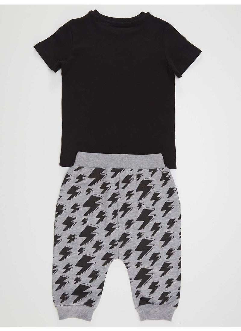 Be Brave Boy T-shirt Capri Shorts Set