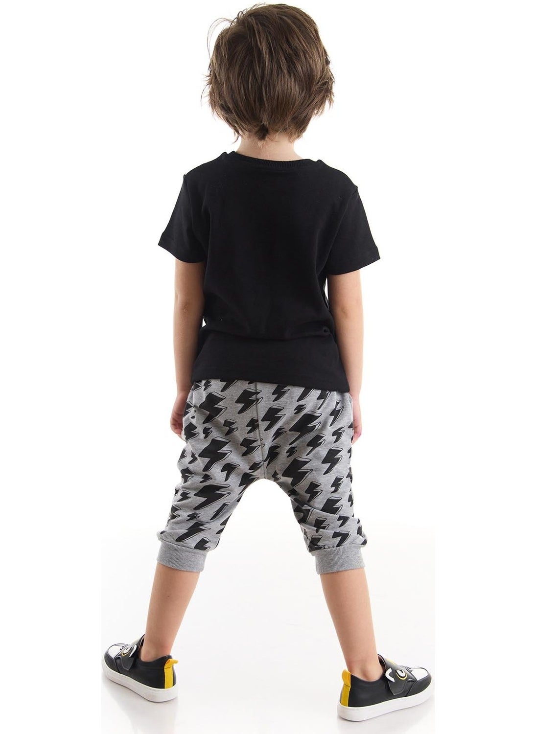 Be Brave Boy T-shirt Capri Shorts Set