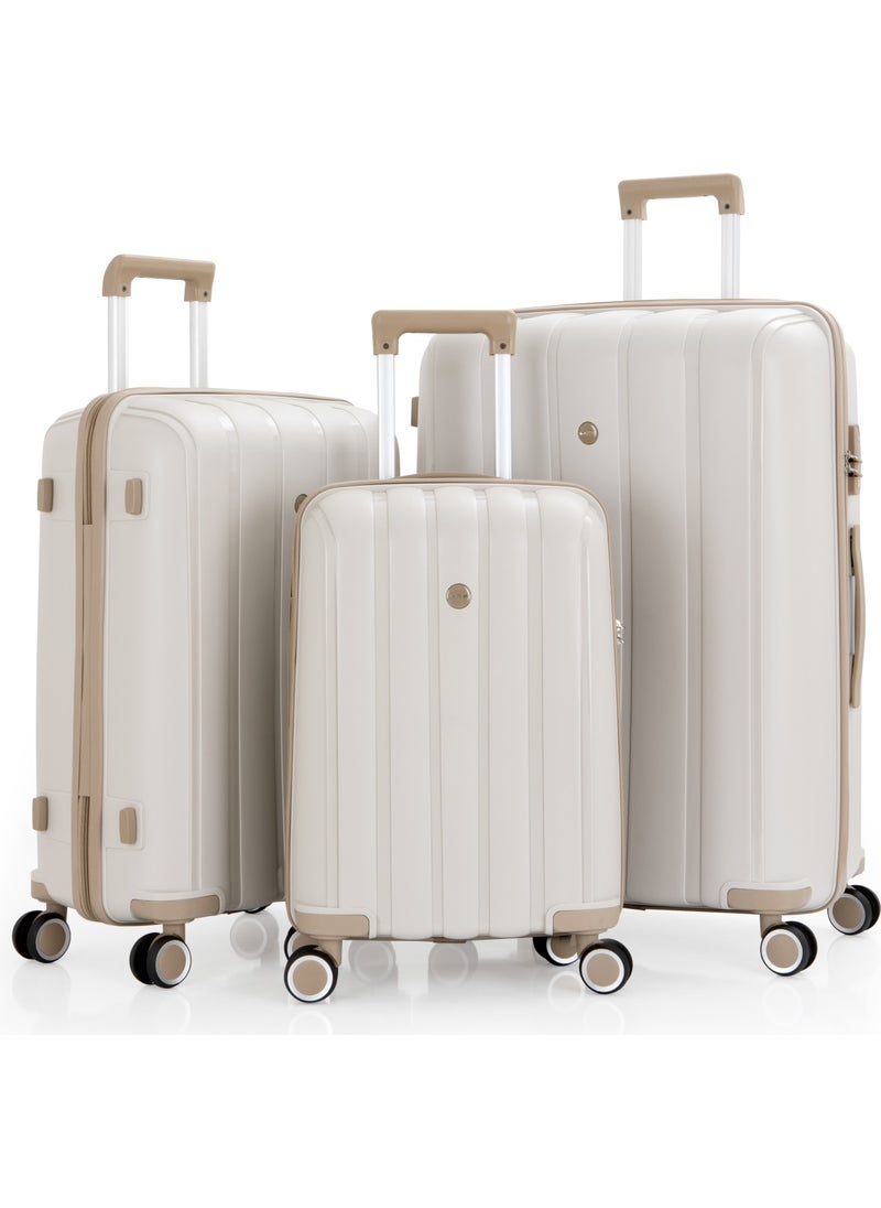Triple Polypropylene Suitcase Set V305