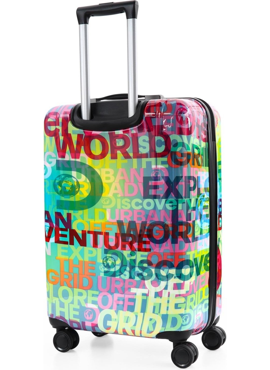 DL13HA Abs & Polycarbonate 3-Piece Suitcase Set