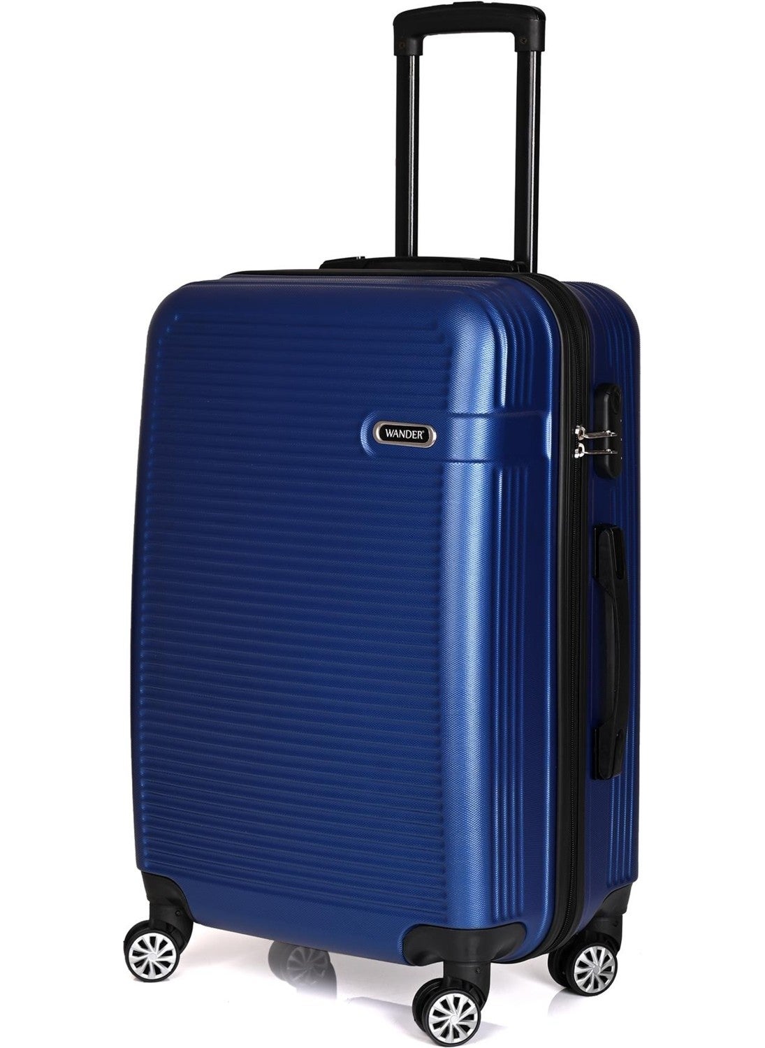 3000 3-Piece Suitcase Set Dark Blue Large Size Medium Size Cabin Size
