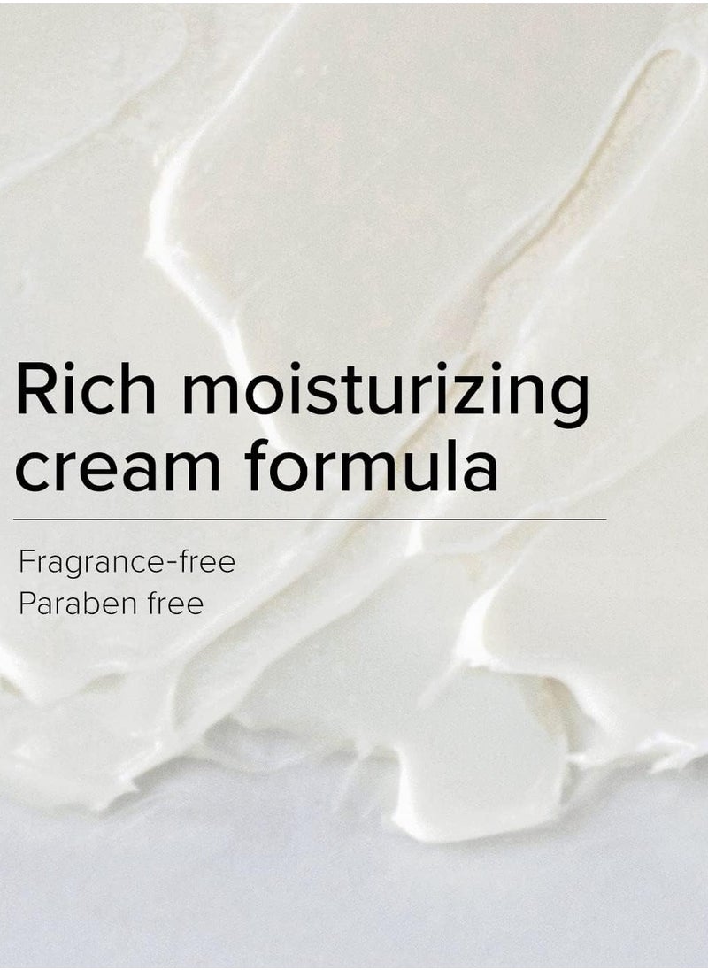 TIRTIR Ceramide Moisturizing Cream 50ml – Hydrating Korean Skincare with Shea Butter & Centella Asiatica – Nourishing Face Cream for Dry & Sensitive Skin, Glowing & Strengthened Skin Barrier