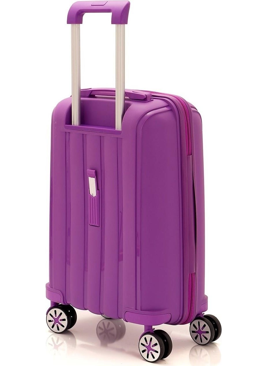 Cabin Size Four Wheeled Polypropylene Unbreakable Suitcase