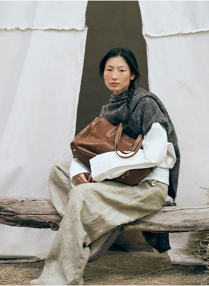 Simple Retro Medium Travel Bag