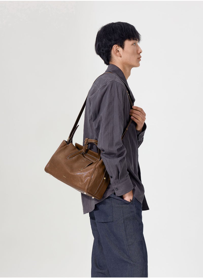 Simple retro small travel bag