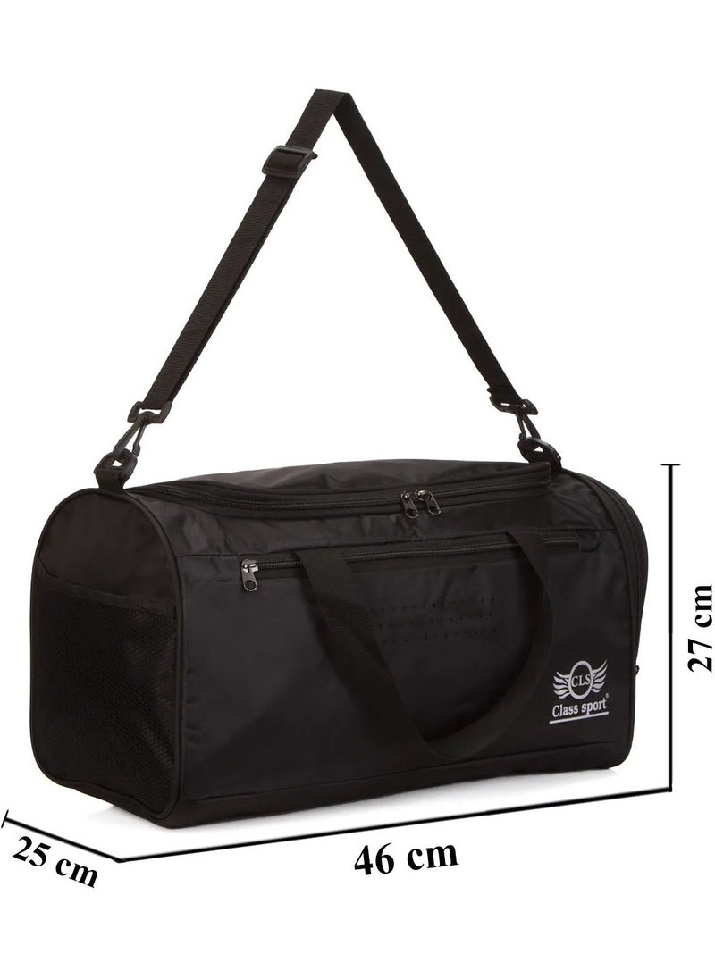 Front Pocket Long Strap Shoe Compartment Large Volume Gym Fitness Sports Bag Cabin Size