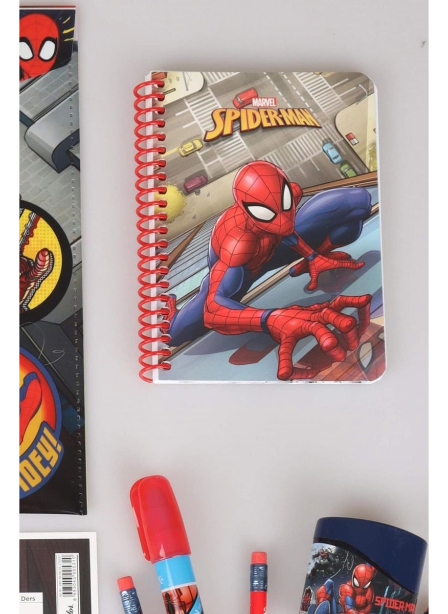 Licensed 10 Piece Stationery Set, Snap File, School Label, Memo Pad, 3 Pencils, Pencil Sharpener, Rocket Eraser