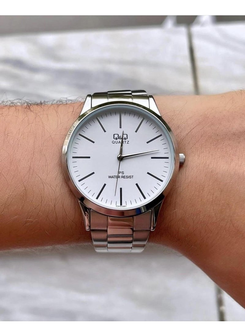Men's Metal Band Wristwatch