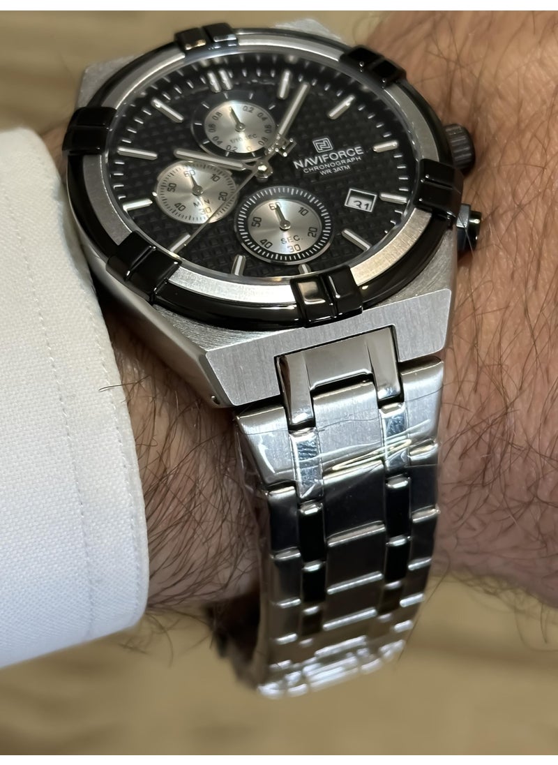 Sports and Stylish Chronometer Calendar Men's Wristwatch
