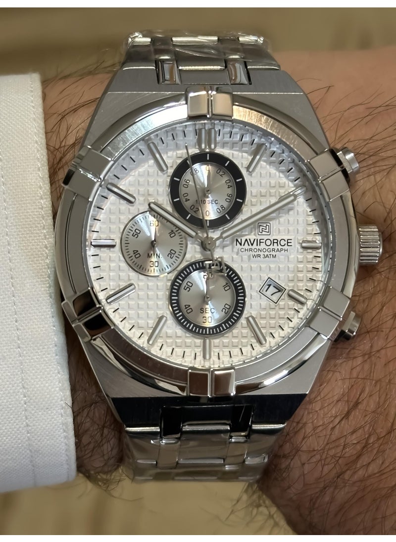 Sports and Stylish Chronometer Calendar Men's Wristwatch