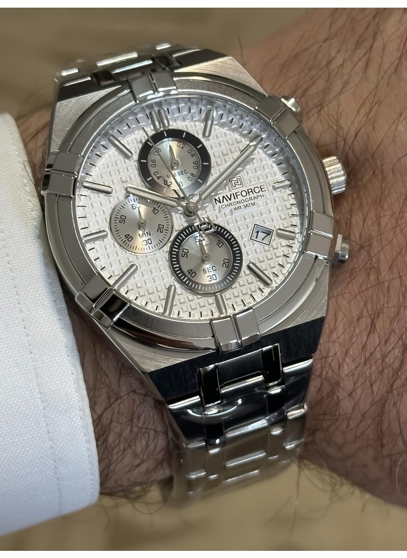 Sports and Stylish Chronometer Calendar Men's Wristwatch