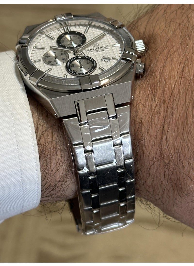 Sports and Stylish Chronometer Calendar Men's Wristwatch