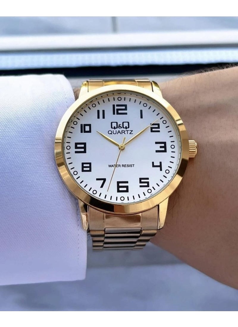 Men's Metal Band Wristwatch