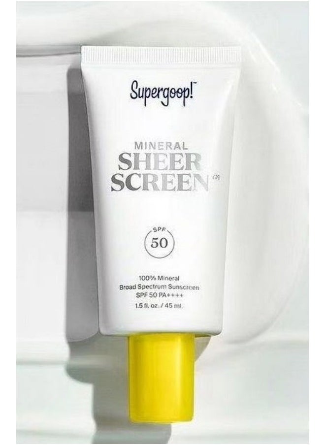 SUPERGOOP! Mineral Sheer Screen SPF 50 45ml