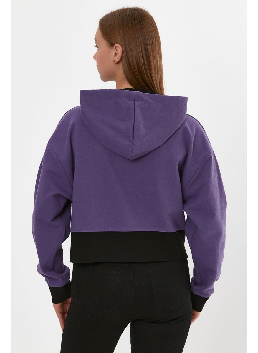 Alexandergardı Crop Hooded Cardigan (B21-36300)