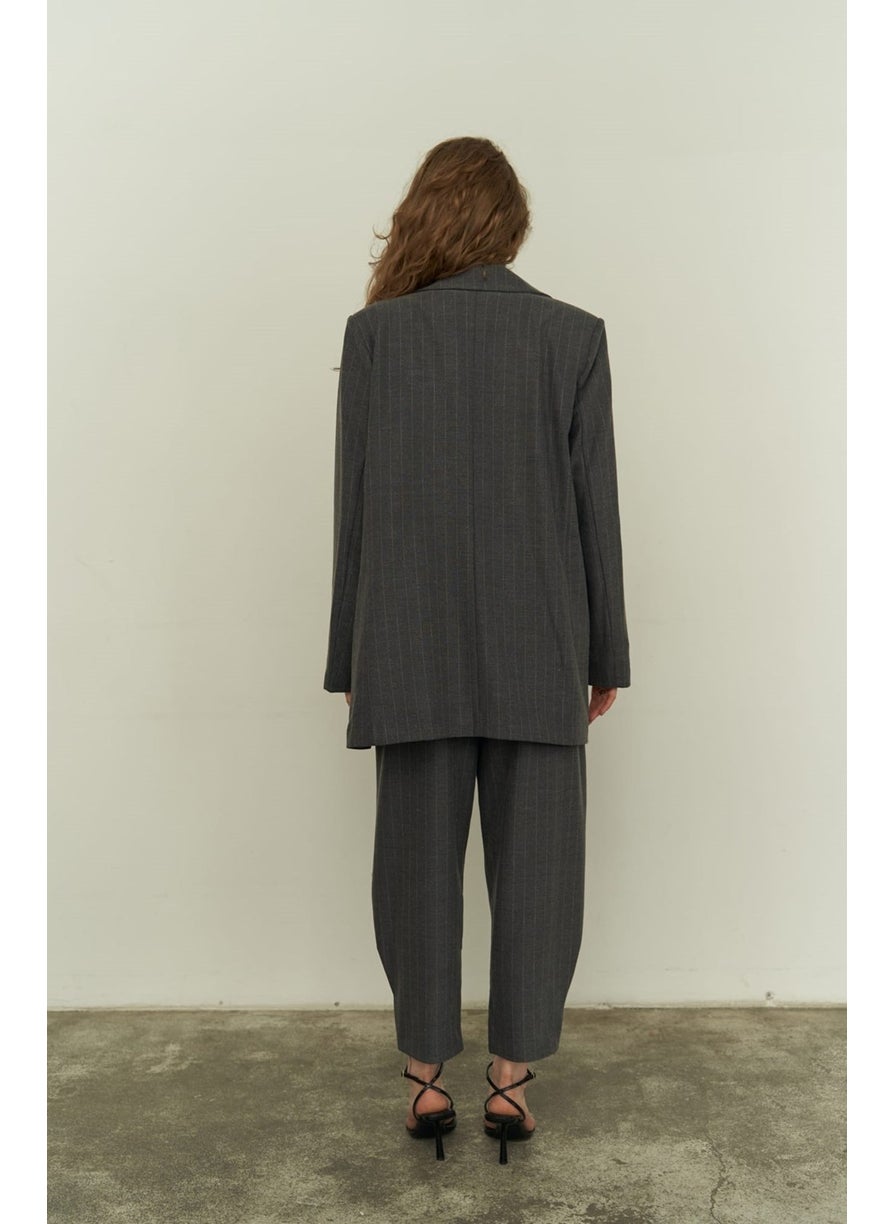 Polly Anthracite Triple Jacket Set