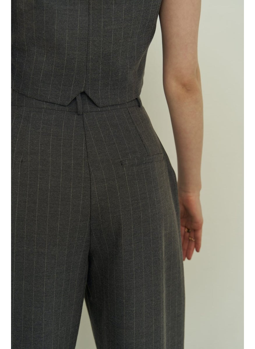 Polly Anthracite Triple Jacket Set
