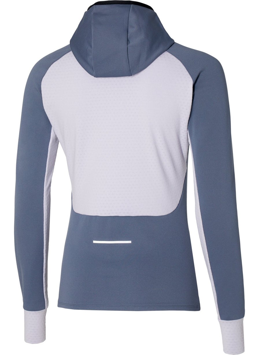 Warmalite Hooded Women's Long Sleeve Hooded Sweatshirt Blue