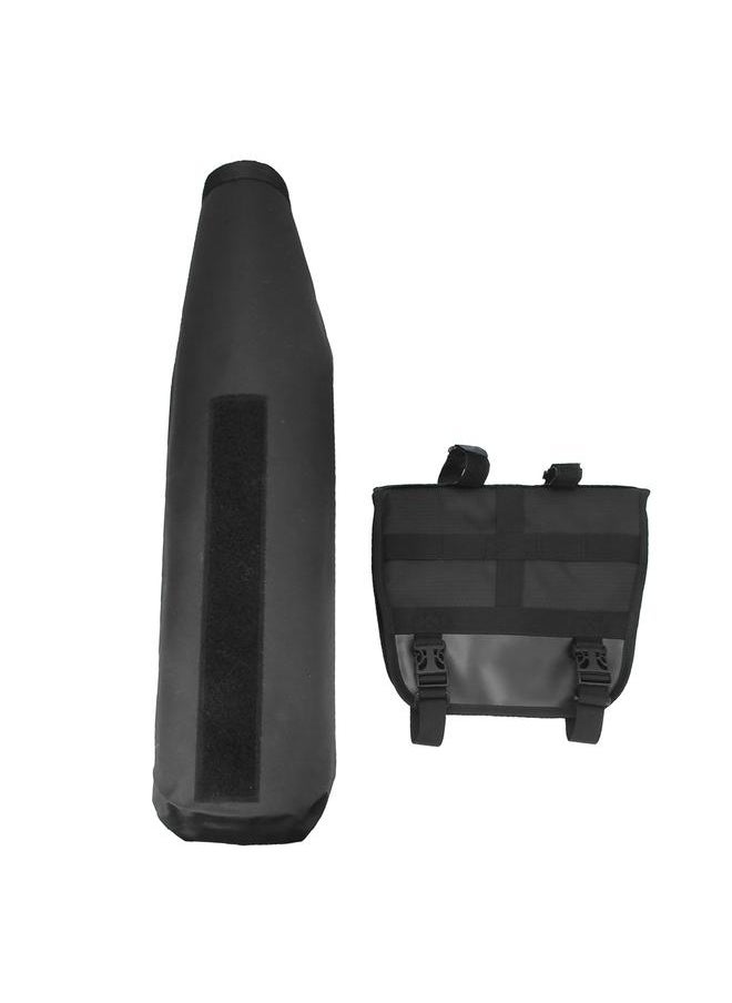 Waterproof Cycling Bike Handlebar Bag Large Capacity Storage Pouch Mountain Bike Front Bags Accessory