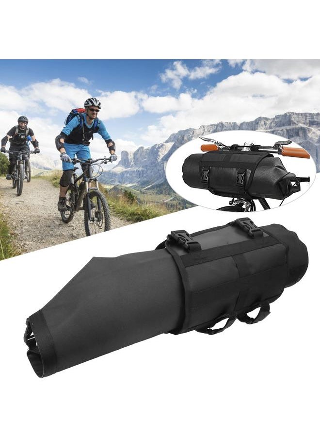 Waterproof Cycling Bike Handlebar Bag Large Capacity Storage Pouch Mountain Bike Front Bags Accessory