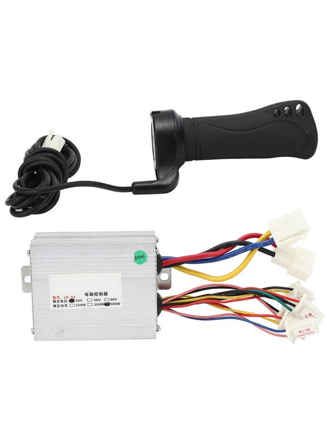 24V 500W Electric Bike Brushed Controller Extension Cable Handlebar Electric Bike Accessories