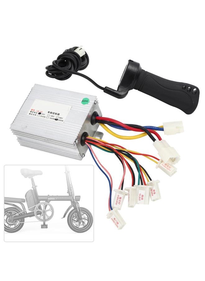 24V 500W Electric Bike Brushed Controller Extension Cable Handlebar Electric Bike Accessories