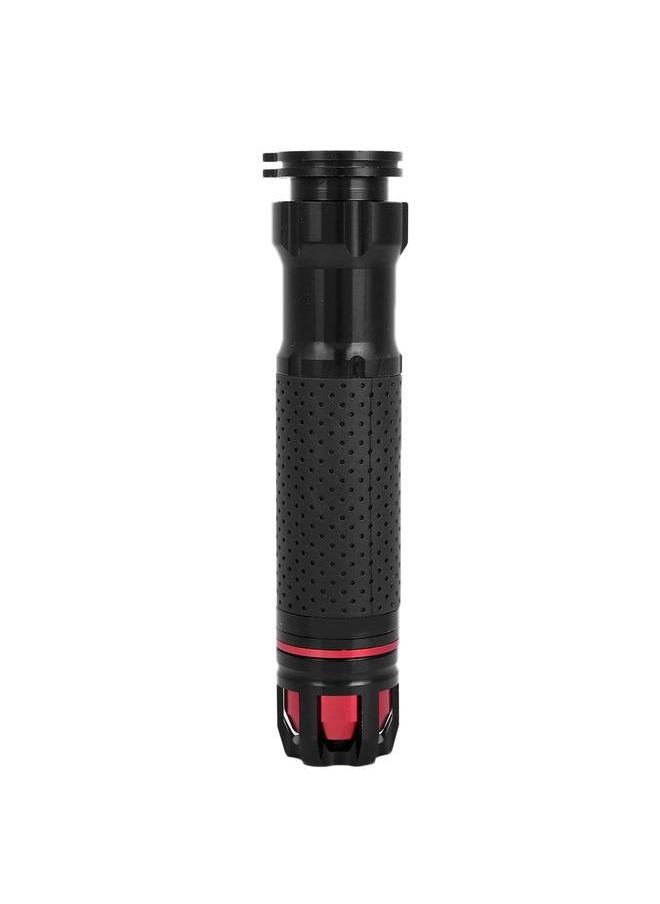 2Pcs Aluminium Alloy Universal Electrombile Anti slip Handle Handbar Accessory(black)