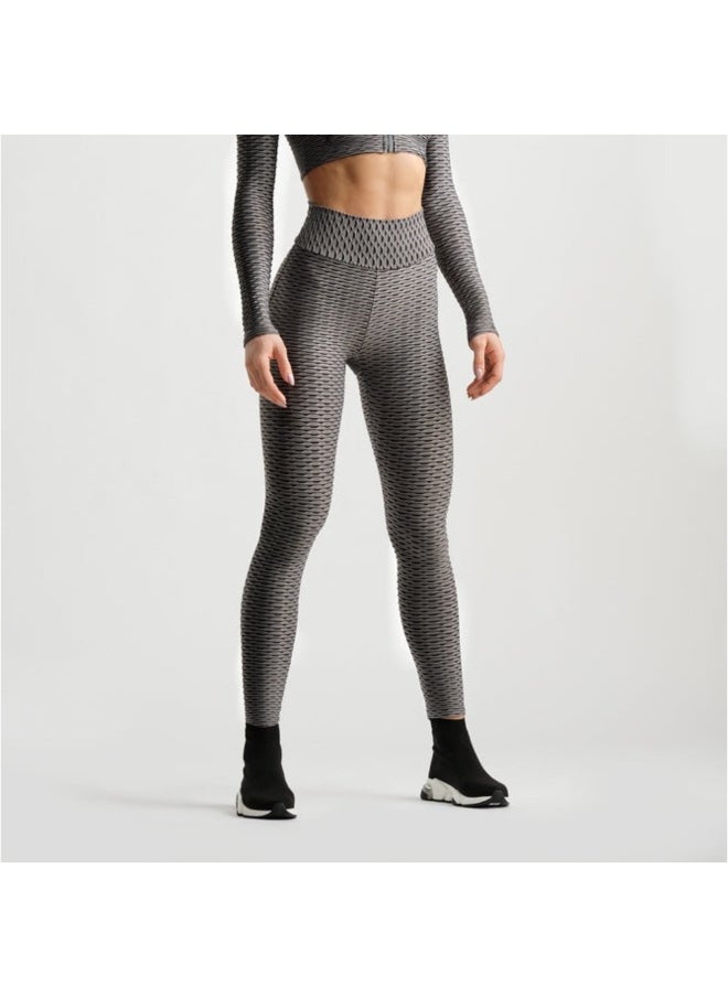 3D Leggings - Grey