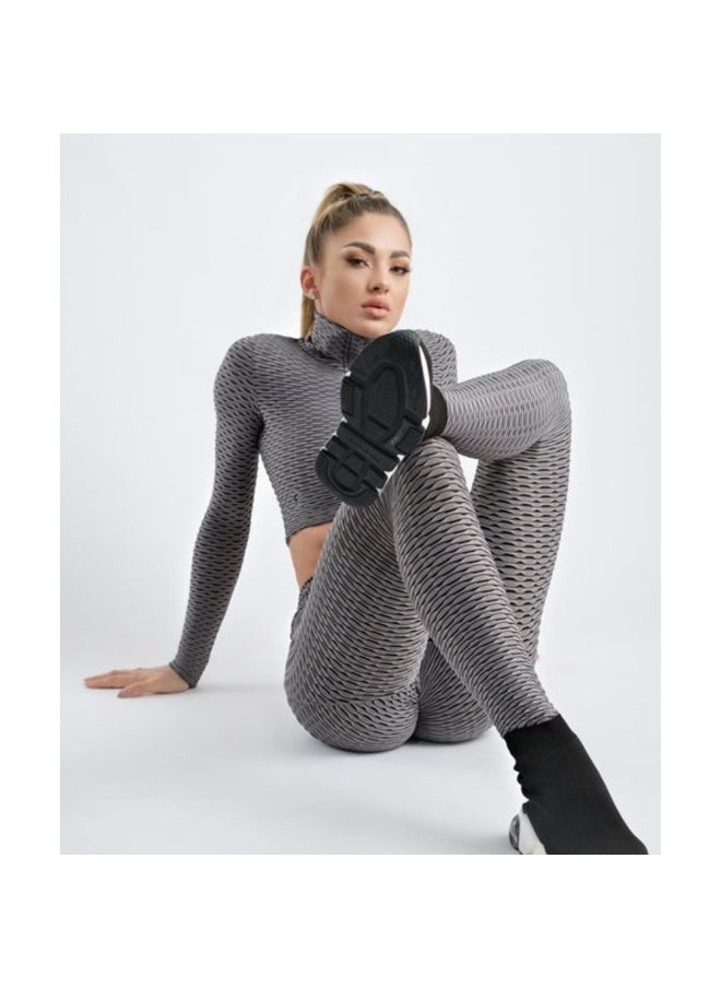 3D Leggings - Grey